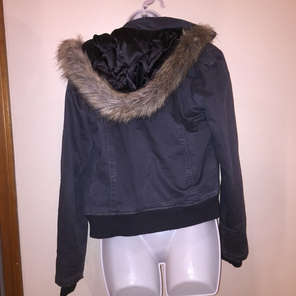 Coat | BKE Coat with Removable Fur Hood - Picture 2 of 6